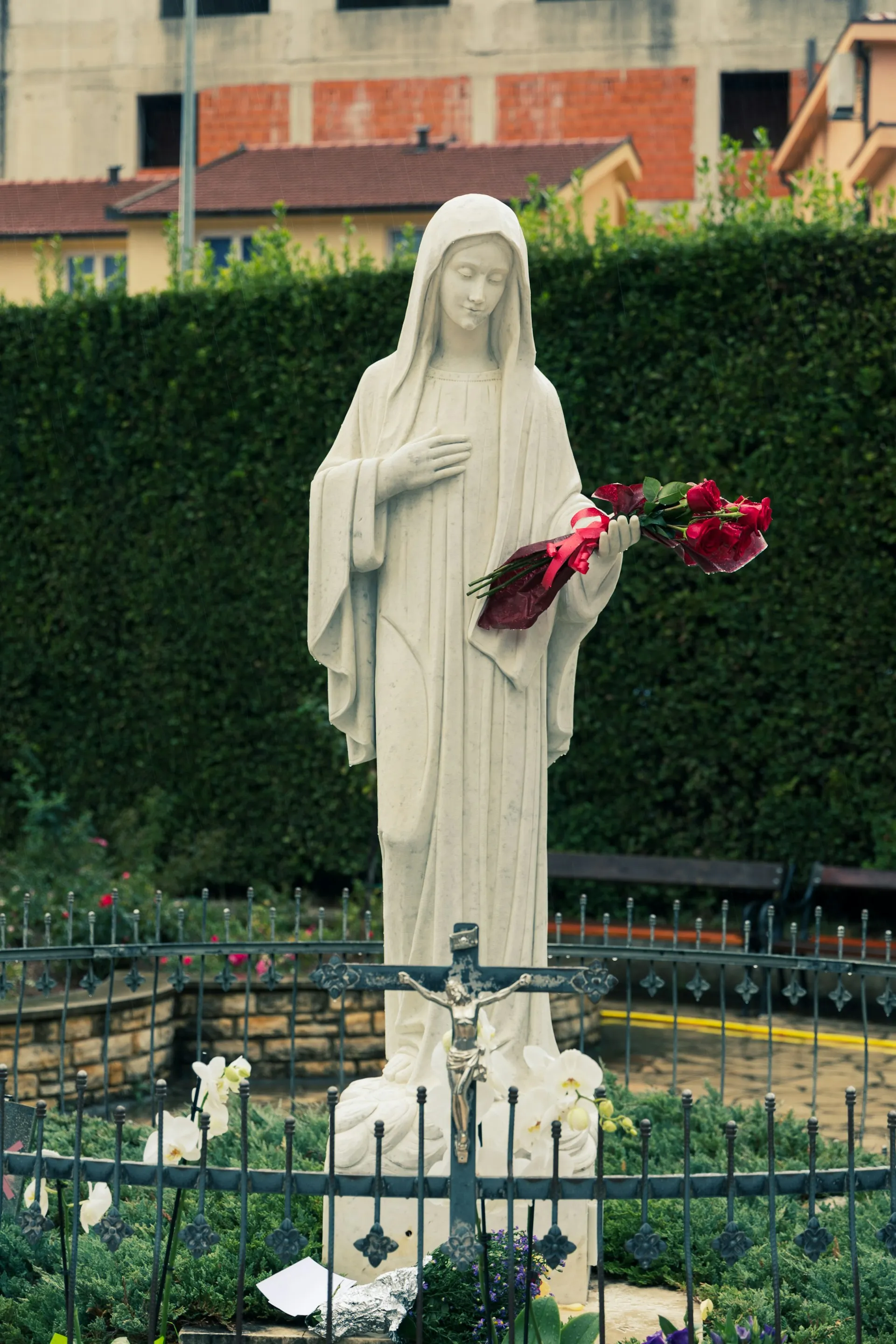 Statue of the Virgin Mary in Medjugorje Bosnia.jpg